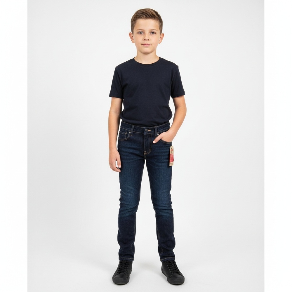 Levi's 511 Jeans Boys 16H W34 L28 Dark Wash Slim Performance Stretch (NWT)